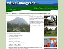Tablet Screenshot of millysatmoogerah.com